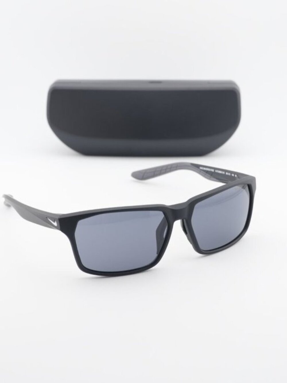 Nike MAVERICK RGE N IF2488X 010 Rectangle Sunglasses - Black / Grey